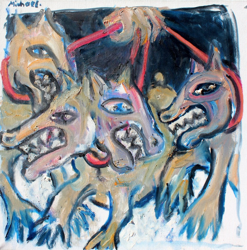 Michael Sarjeant - Four terrible dogs